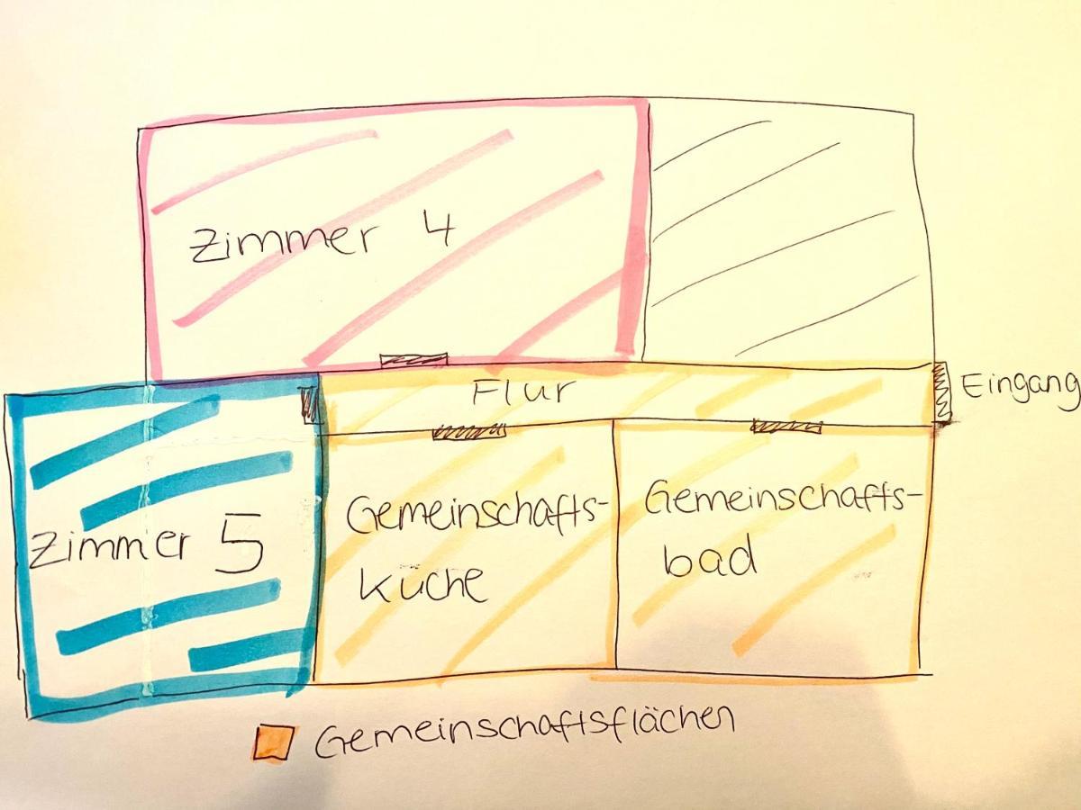 Gemuetliches Wg-Zimmer 4, Zentral In Ravensburg Lägenhet Exteriör bild